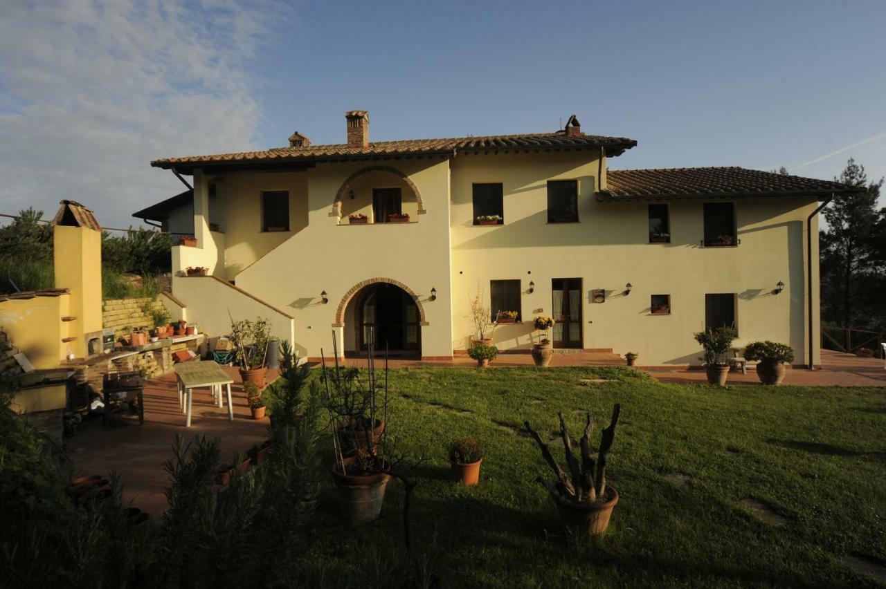 Agriturismo Santa Barbara 圣米尼亚托 外观 照片