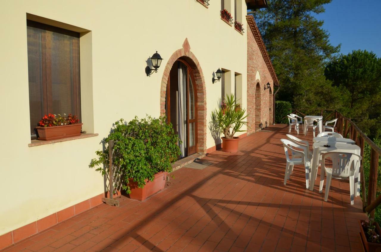 Agriturismo Santa Barbara 圣米尼亚托 外观 照片