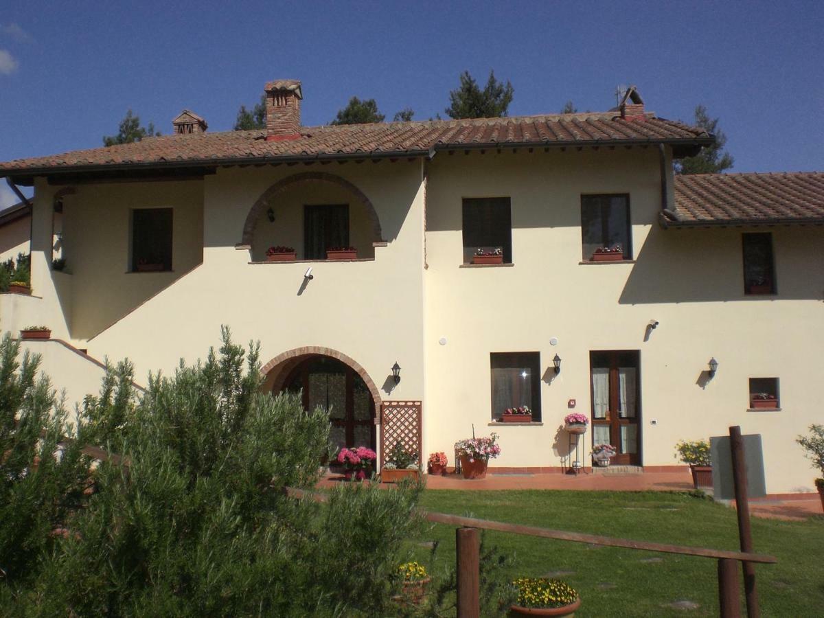 Agriturismo Santa Barbara 圣米尼亚托 外观 照片